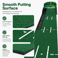 thumbnail image 7 of Himonut Golf Putting Mat, Indoor Putting Green with Ball Return, 8 ft Golf Practice Mat for Home & Office, 7 of 7