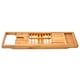 thumbnail image 3 of Bandeja De Baño De Bambú Extensible Bandeja De Baño De Madera Con Soporte Para Libros Y Vino ANGGREK Otros, 3 of 8