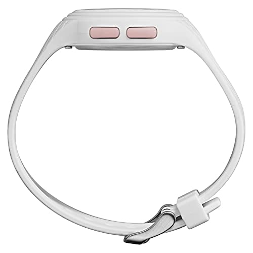Reloj Timex DGTL Unisex 40mm Caja Blanca Correa Resina Blanca