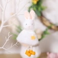 thumbnail image 5 of Easter Lovely Hare Plush Pendants, Cute Bunny Hanging Ornaments, Soft Fluffy Rabbit Decor for Home Tree Wall Easter Party Festival Mood Supplies, 5 of 6