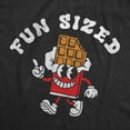 thumbnail image 2 of Youth Funny T Shirts Fun Sized Sarcastic Candy Bar Graphic Novelty Tee for Kids, 2 of 8