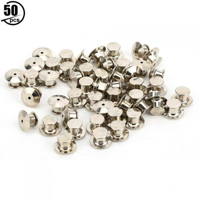 Dioche Brooch Pin Backs, Pin Backs, Removal Name Tags For Pushpins Display Books Bags