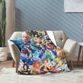 thumbnail image 6 of Fairy Tail Bed Blanket Air Conditioner Quilt Ultra Soft Flannel Blanket All Season Fuzzy Blanket Reversible Fluffy Plush Blanket 60"X50", 6 of 8