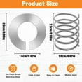 thumbnail image 4 of Stainless Steel Spring and Washer Fit Compatible with Kitchenaid Stand Mixer 3.5/4/5/6/7/8 Quart, 4 of 6