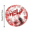 thumbnail image 2 of Ramiter Atmosphere Party Decoration Handprint Paper Plates Tablecloth Disposable Party Tableware Set, 2 of 4