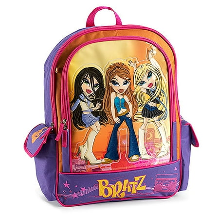 Lil' BRATZ Pump Up the Jam Backpack With Cosmetic Pouch