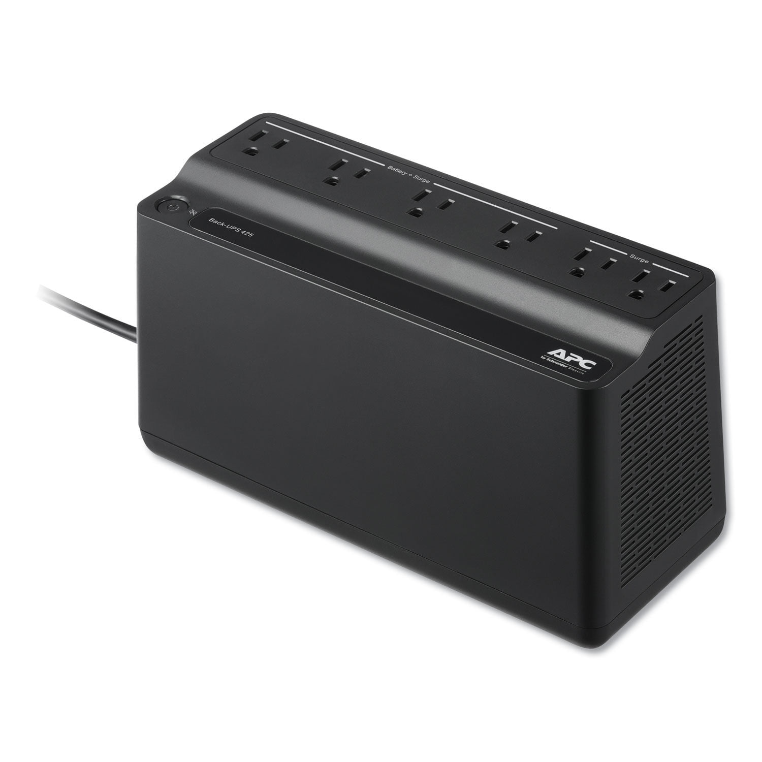 Apc Smart-UPS 425 VA Battery Backup System, 6 Outlets, 180J