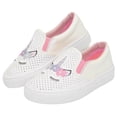 thumbnail image 1 of Tenis Tropicana Niñas Casual Antiderrapante Blanco Unicornio blanco 14.5, 1 of 7
