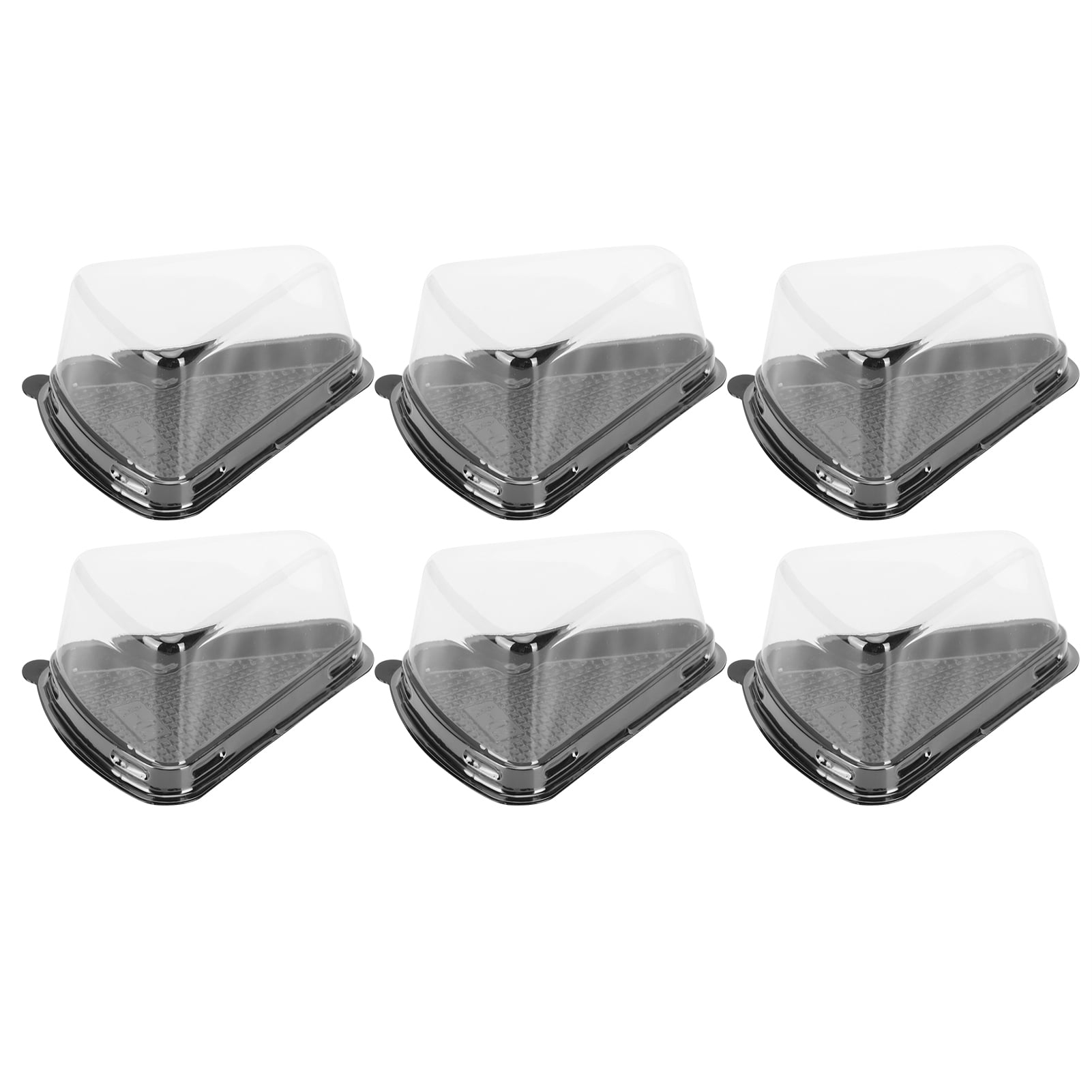 Slice Cake Box, Individual Small Pie Carrier High Dome Disposable