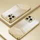 thumbnail image 5 of Funda enchapada de lujo con purpurina para iPhone, 15, 14 Pro Max, 13, 11 Pro Max, 12 Mini, XR, X, XS, 7, 8 Plus, SE, 2020, suave, a prueba de golpes, 5 of 5