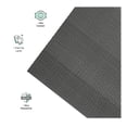 thumbnail image 3 of Mantel Individual Mainstays 30x45 cm Rayas Rectangular Gris, 3 of 4