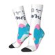 thumbnail image 1 of Balery Gnomes Summer Calcetas Largas con Estampado para Hombre y Mujer – Suaves y Transpirables, Talla Única (US 5-11), 1 of 6