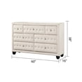 thumbnail image 3 of Modern Design - 5PC Bedroom Set with English Dovetail Drawers - Personal Space - Ample Storage for Essentials, 3 of 6