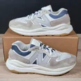 thumbnail image 1 of New Balance 57/40 Shoes Men Size 10.5 White Beige Blue Running Athletic M5740CCD, 1 of 6