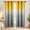 *Yellow and Grey, variant on Room Darkening Ombre Purple Grey Gradient Curtains 42x36 inch | Thermal Insulated Light Blocking Drapes, 2 Panels