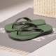thumbnail image 4 of Sandalias Playa PVC Sport Thong Flip Men para Interior/exterior (42) Verde, 4 of 9