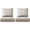 Beige, variant on OPOHORO 4-Piece Outdoor Deep Seet Cushion Set, 24"x24", 6-Inch Thick Seat and Back Cushions for Patio Chairs or Sofas, Blue
