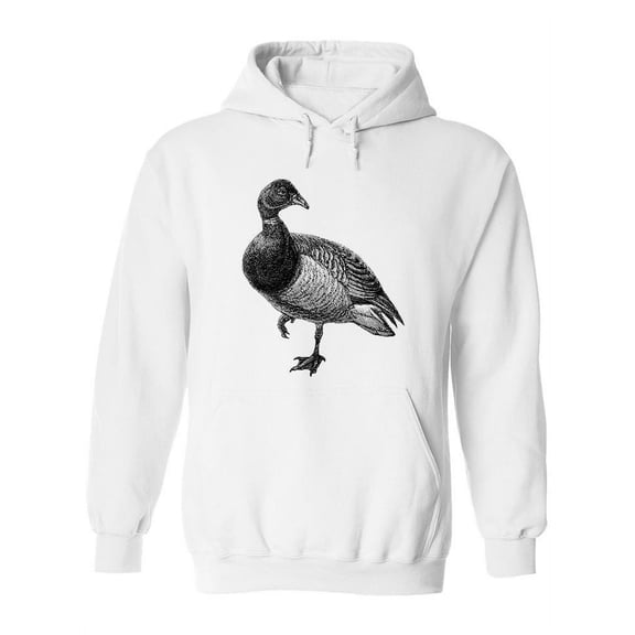 Brant Goose Drawing Hoodie Women -Image by Shutterstock, Female XX-Large