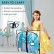 thumbnail image 5 of 2 paquetes de bolsas transparentes para ropa de baile para bailarines con 4 bolsillos, bolsa de ropa para disfraces de baile para niños de 40 pulgadas para viajes y baile, 5 of 5