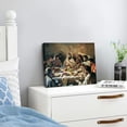 thumbnail image 3 of JEUXUS THE LAST SUPPER Christ Jesus Poster Decorative Canvas Wall Art Living Room Posters Bedroom  20x16inch, 3 of 6