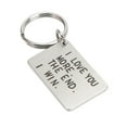 thumbnail image 4 of Keychain Rings, Birthday Keychain Multi Purpose Stainless Steel Glossy  Unique Design  For Bag For Purse For Phone, 4 of 8