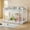 White, variant on Alvantor Bunk Bed Twin Size, Metal Bunk Bed for Kids with Ladder and 16" Guardrail Black