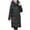 Black, variant on Aoochasliy Womens Jackets and Coats Clothes Winter Parkas Winter Plus Size Mid-Length Slim Padded Jacket Mother Cotton Overcoat