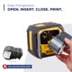 thumbnail image 4 of Impresora de etiquetas industrial inalámbrica portátil Brady M511, compatible con Bluetooth, incluye estuche rígido, bloque de alimentación, 3 cartuchos de etiquetas, imán, estación de trabajo con gan, 4 of 5