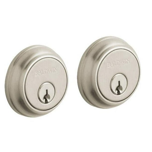 Baldwin 8021056 Traditional Double Cylinder Deadbolt for Bore Hole