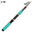 thumbnail image 2 of Joernso Fishing Pole Ergonomic Design Adjustable Fiber-glass Saltwater Freshwater Telescopic Fishing Rod for Outdoors, 2 of 8
