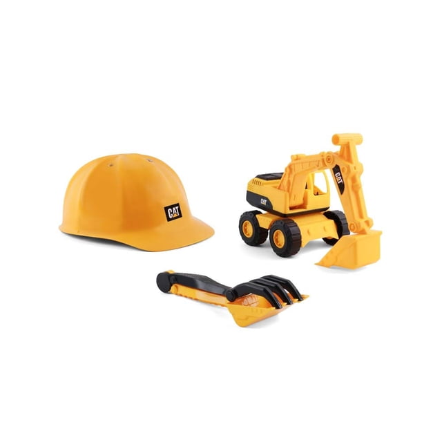 Set de arena para excavadora de construcción Construction Toys CAT 2+