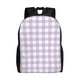 thumbnail image 1 of Fotbe Purple Checkboard Mochila de Viaje para Laptop, Mochila Ejecutiva Delgada y Resistente 15.6", 1 of 8