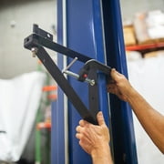 Hyper Tough Quick Release 4-Inch C-Clamp with Steel Swivel and Cast Iron Frame