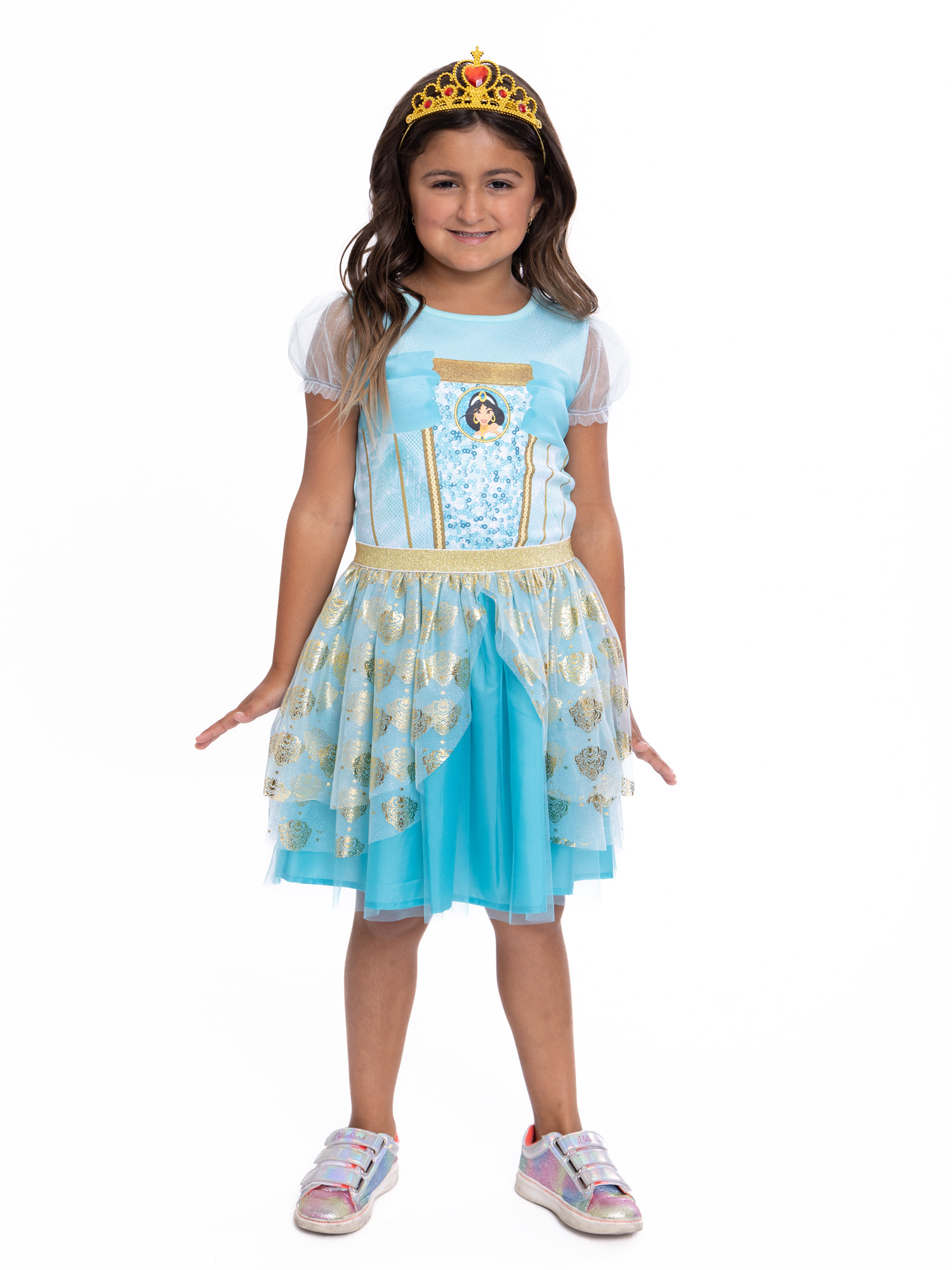 Disney Princess Girls Jasmine Cosplay Dress, Sizes 4-16 - image 5 of 12