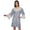 Coin Gray, variant on Printed Cotton Venice Lace Bridesmaid Robe Short Robes For Women