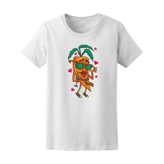 Cool Carrot In Love T-Shirt Women -Image by Shutterstock, Female XX-Large