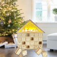 thumbnail image 3 of TISHITA Creative Wooden 24 Christmas Calendar Advent Wooden 24 Day, 3 of 7