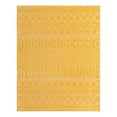 thumbnail image 3 of Unique Loom Outdoor Trellis Textured Collection Area Rug - Osage (7' 10" x 10' Rectangle Yellow), 3 of 7