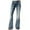 Dark Blue6, variant on Aloohaidyvio Bootcut Jeans for Women ,Fashion Ladys High Waisted Lacing Stretch Wide Leg Jeans Bell-Bottomed Pants L