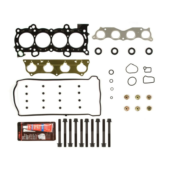 Evergreen HSHB4033 Head Gasket Set Head Bolts Fit 02-06 Acura RSX Honda Civic Si 2.0L K20A3 DOHC