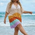 thumbnail image 5 of Wowcloth Women's Sheer V-Neck Loose Fit Casual Dress Cover-Up for Daily Wear, 5 of 5