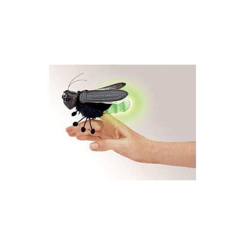 FIREFLY Finger  Puppet # 2728  ~ He Lights Up~ FREE SHIP/USA ~ Folkmanis Puppets 