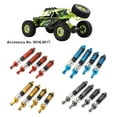 thumbnail image 4 of Wweixi Front Rear Shock Absorber Damper 0016 0017 For 1/12 WLtoys 12428 12423 Improve Machine S Stability With Front Rear Blue Shocks Kit 1Set, 4 of 6