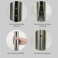 thumbnail image 3 of Electric Wine Bottle Opener Corkscrew Automatic Bottle Opener Cordless Rechargeable Wine Opener with Foil Cutter Charging Cable for Home Wine Bottle Gift Wine Lover, 3 of 9