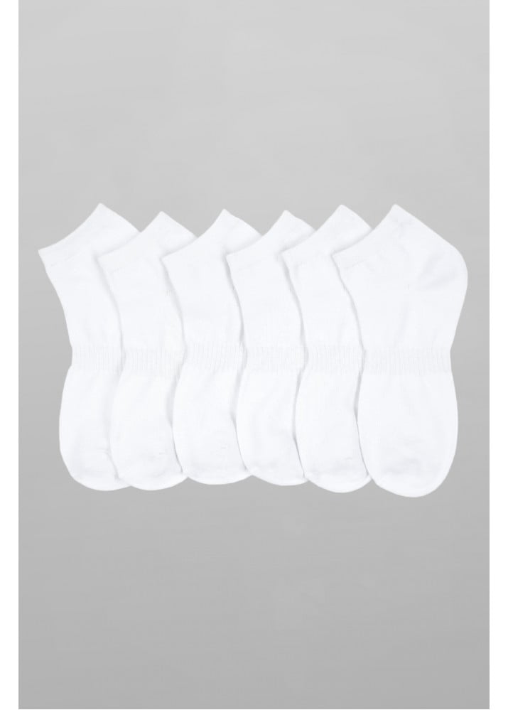 Mamia Women's 6 Pairs Of Ankle Socks Low Cut Sport Peds (1013, 6 PK