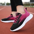 thumbnail image 4 of Ramiter Womens Shoes Walking Shoes Women Breathable Cushion Running Tennis Fashion Sneakers with Arch Support,, 4 of 5