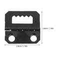 thumbnail image 2 of FESTFENDS 200Ud Dentados Para Colgar Cuadros Negros Con Bisagras Plegables Resistentes, 2 of 8