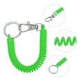 thumbnail image 4 of Retractable Coil Spring Keychain with Lobster Clasp Ring 17.5cm 5Multicolor 5 Pcs, 4 of 6