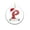 Red, variant on Guanhe Initial Letter A Christmas Ornaments Acrylic Christmas Alphabet Ornament Personalized Christmas Tree Ornaments for Xmas Gifts Stocking Letter Tags Decorations