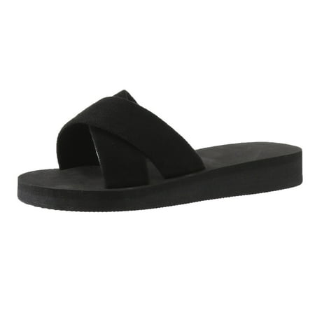

Sngxgn Women’s Berri Sandal I Slip Resistant Closed-Toe Leather Sandal for Casual EverydayShower Slippers For Men Black 7.5